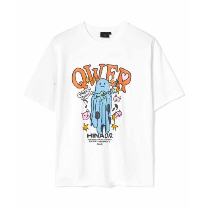 WMC x QWER Hina - Ghost Short Sleeve T-Shirt