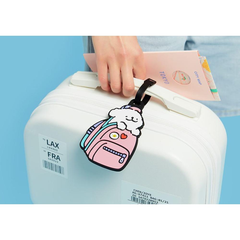 Kakao Friends - Maltese & Retriever Luggage Tag