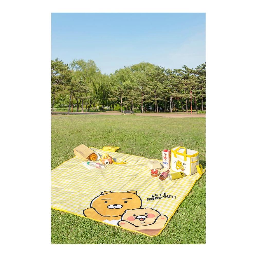 Kakao Friends - Choonsik Check Patterned Picnic Mat