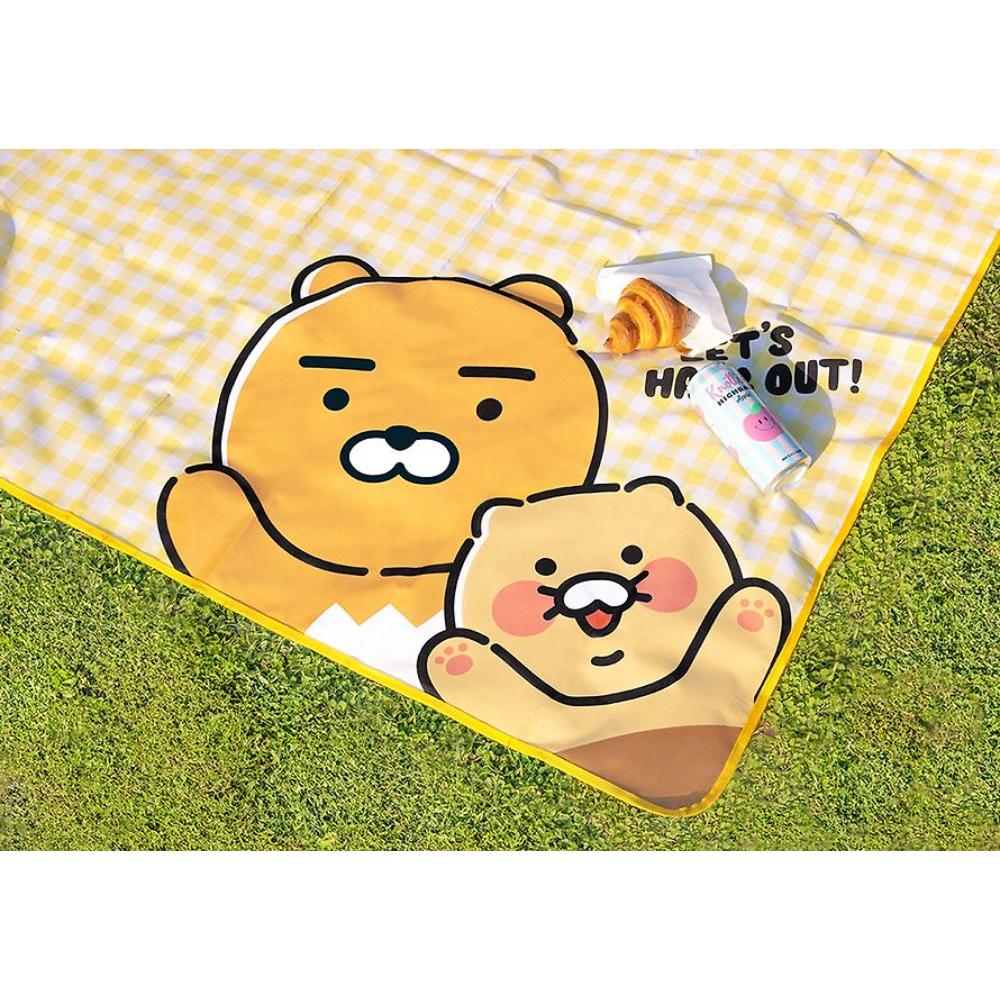 Kakao Friends - Choonsik Check Patterned Picnic Mat