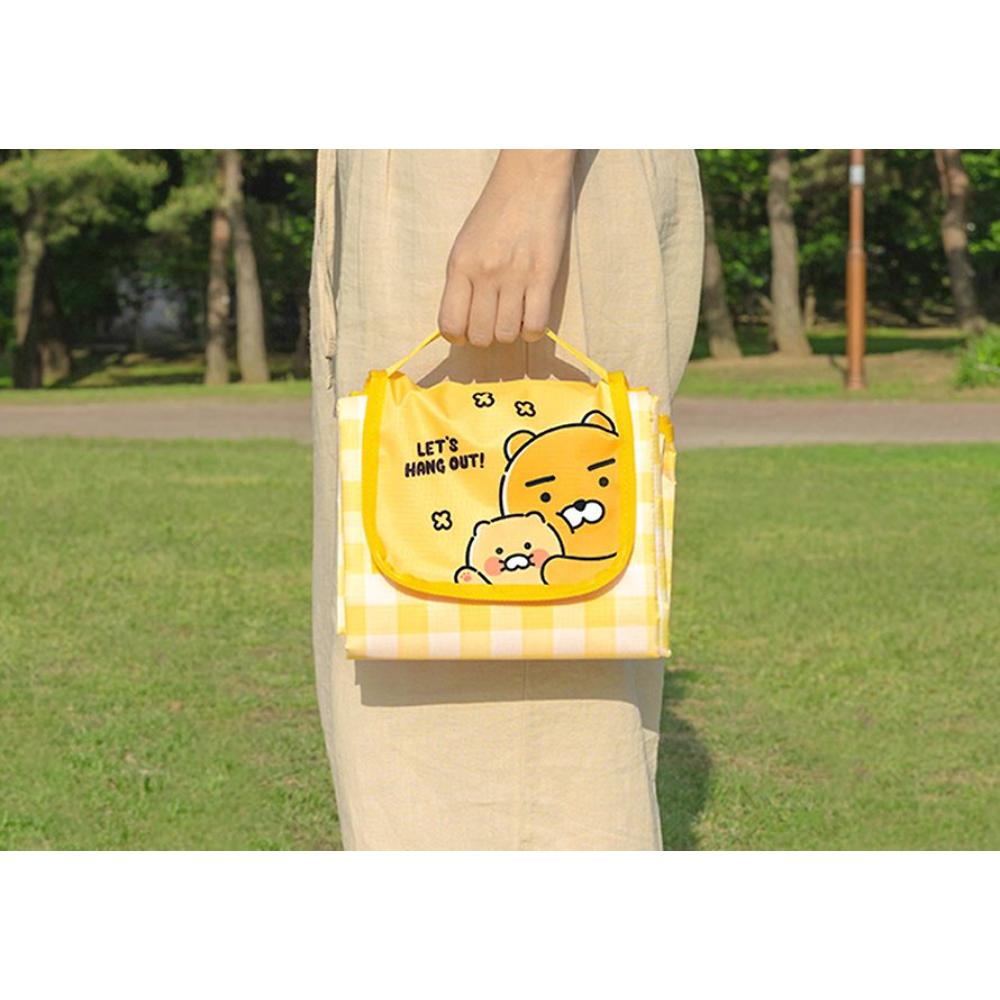 Kakao Friends - Choonsik Check Patterned Picnic Mat