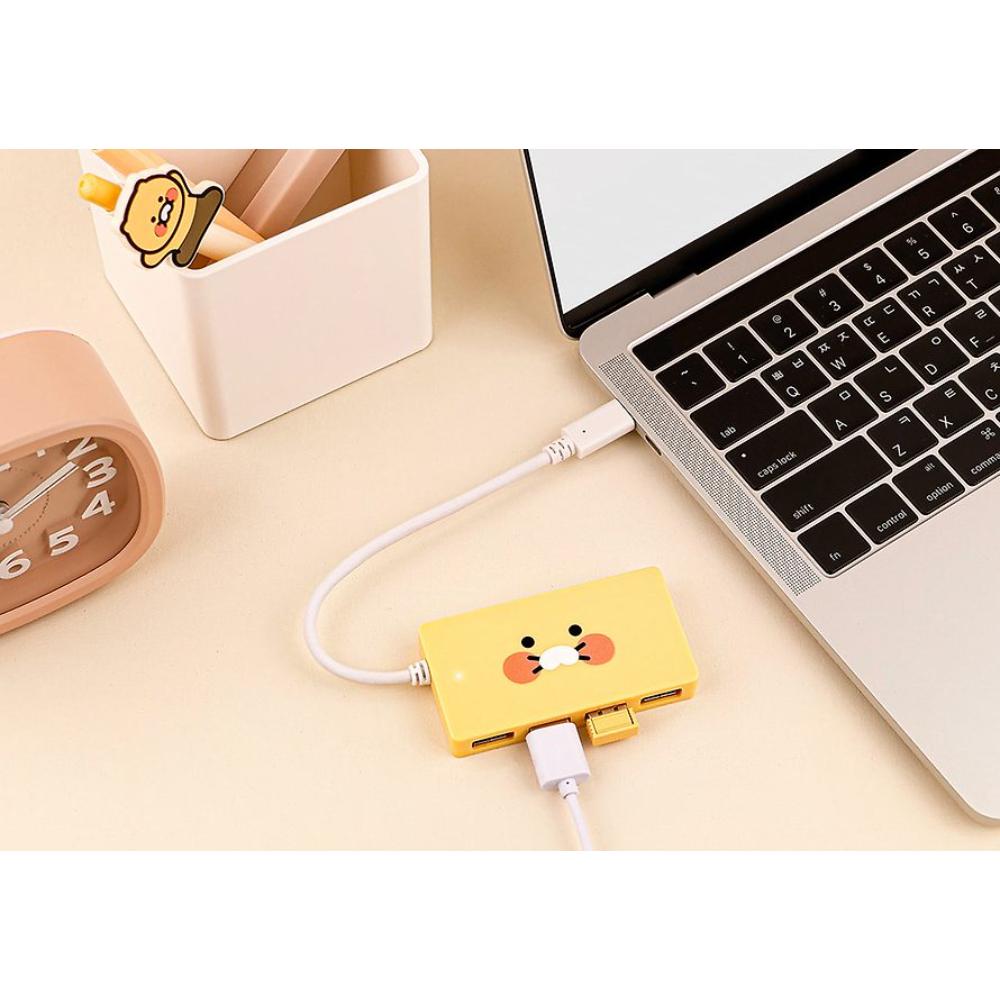 Kakao Friends - Choonsik Mega Face USB Hub