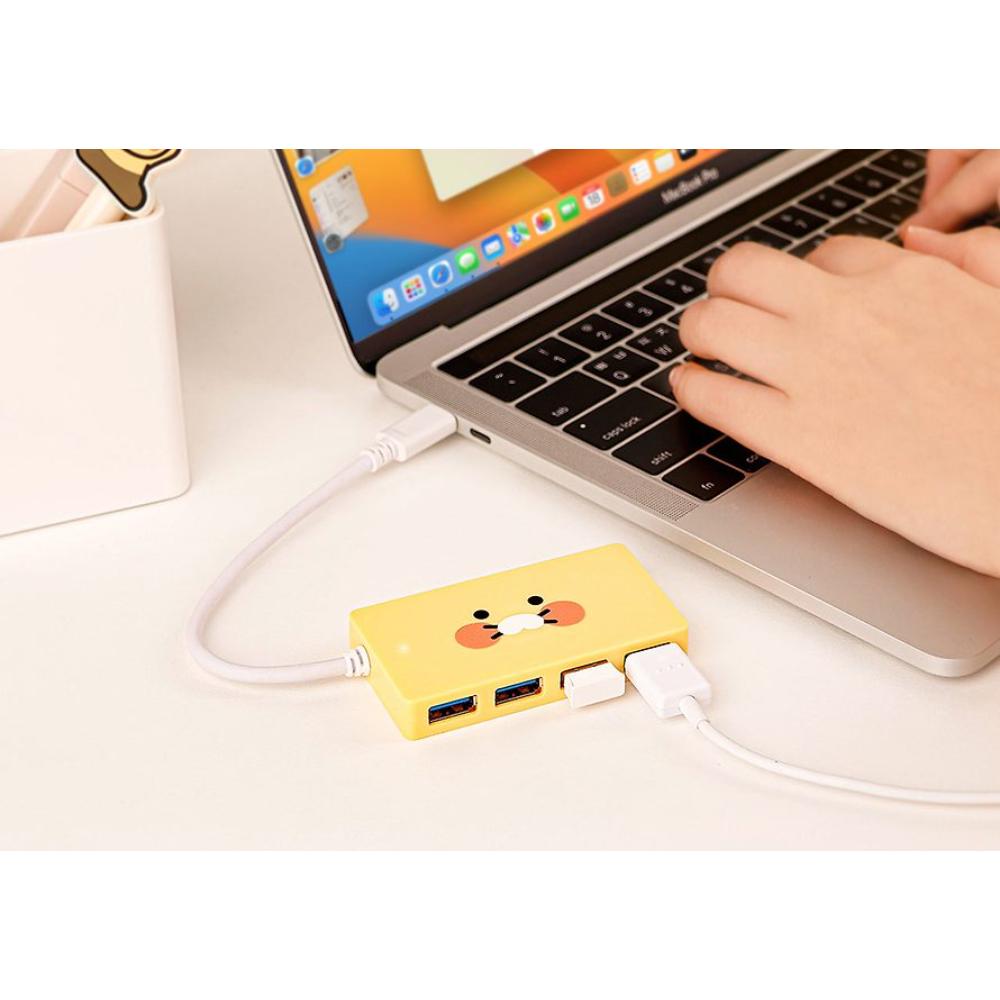 Kakao Friends - Choonsik Mega Face USB Hub