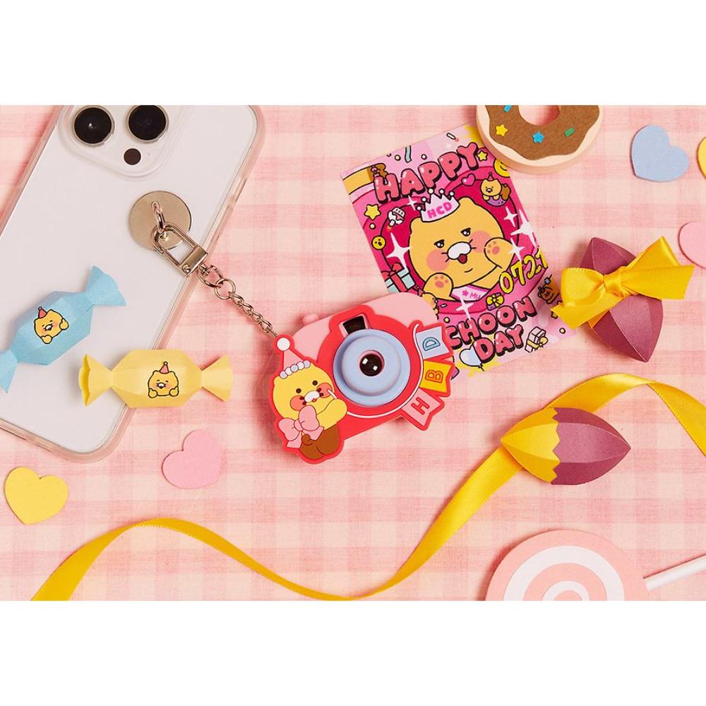 Kakao Friends - Choonsik's Birthday Party Speaker & Camera Keyring Set