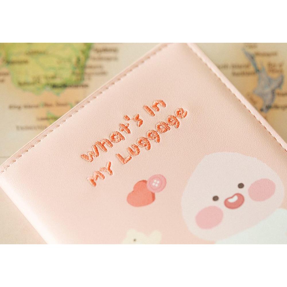 Kakao Friends - Little Friends What's in My Luggage Passport Case