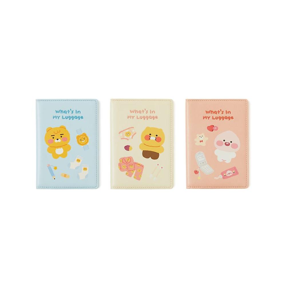 Kakao Friends - Little Friends What's in My Luggage Passport Case