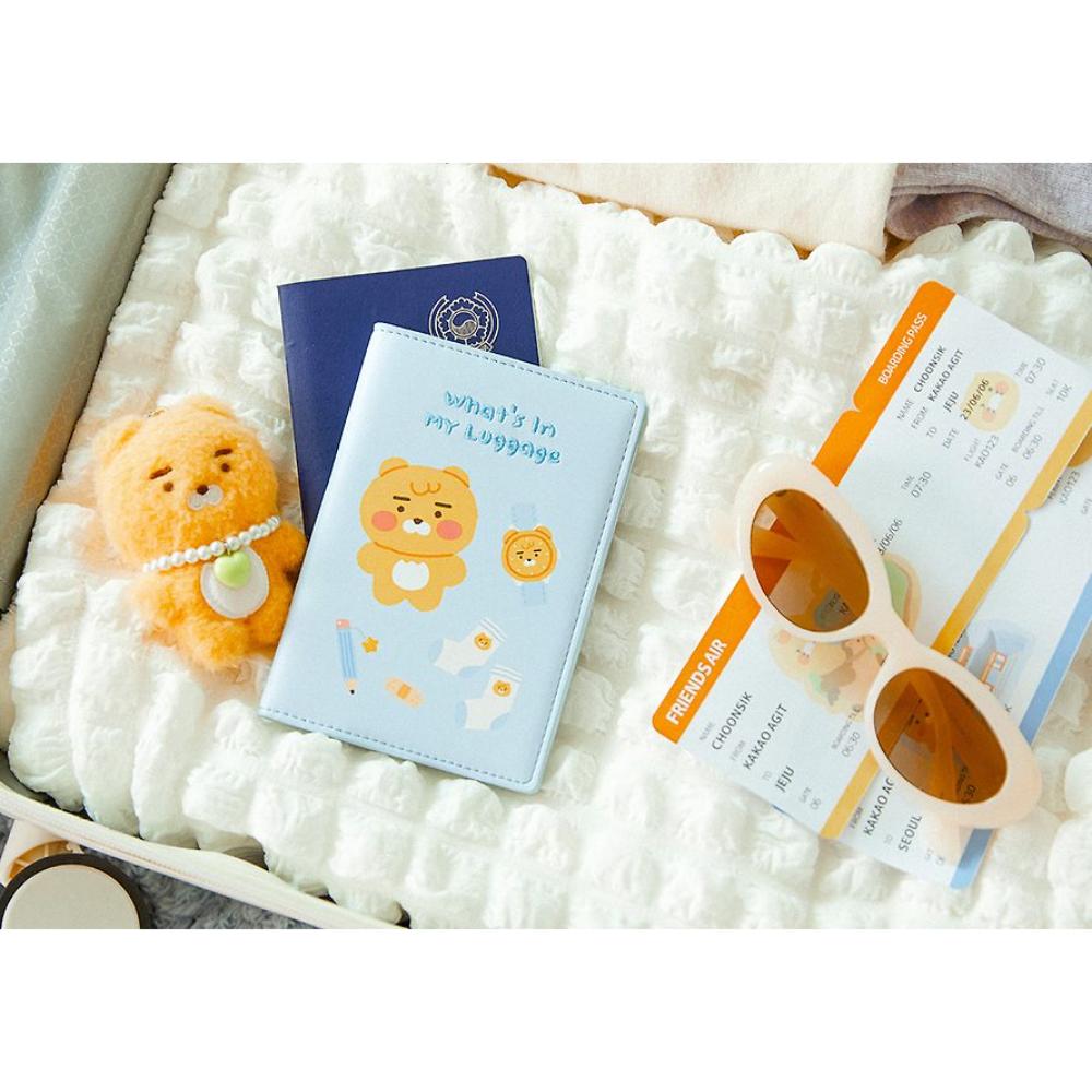 Kakao Friends - Little Friends What's in My Luggage Passport Case