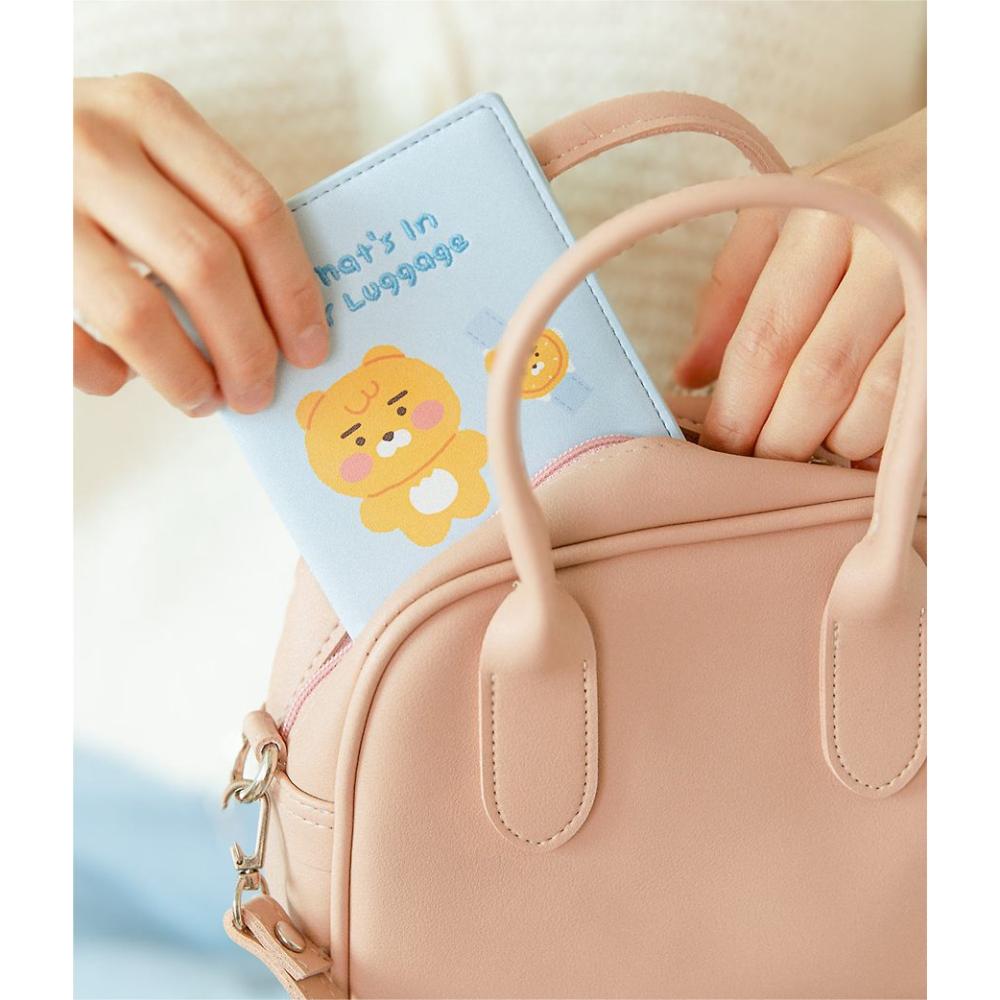 Kakao Friends - Little Friends What's in My Luggage Passport Case