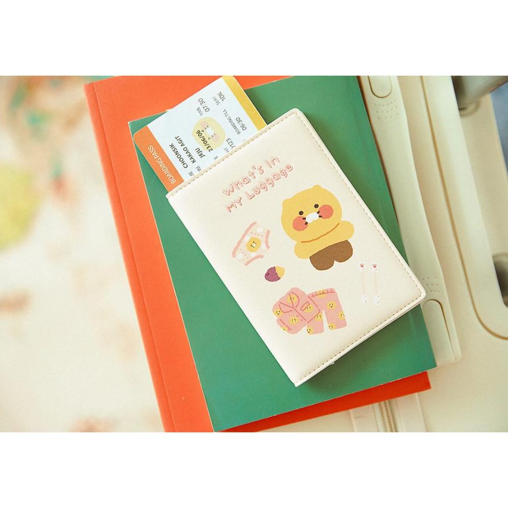 Kakao Friends - Little Friends What's in My Luggage Passport Case