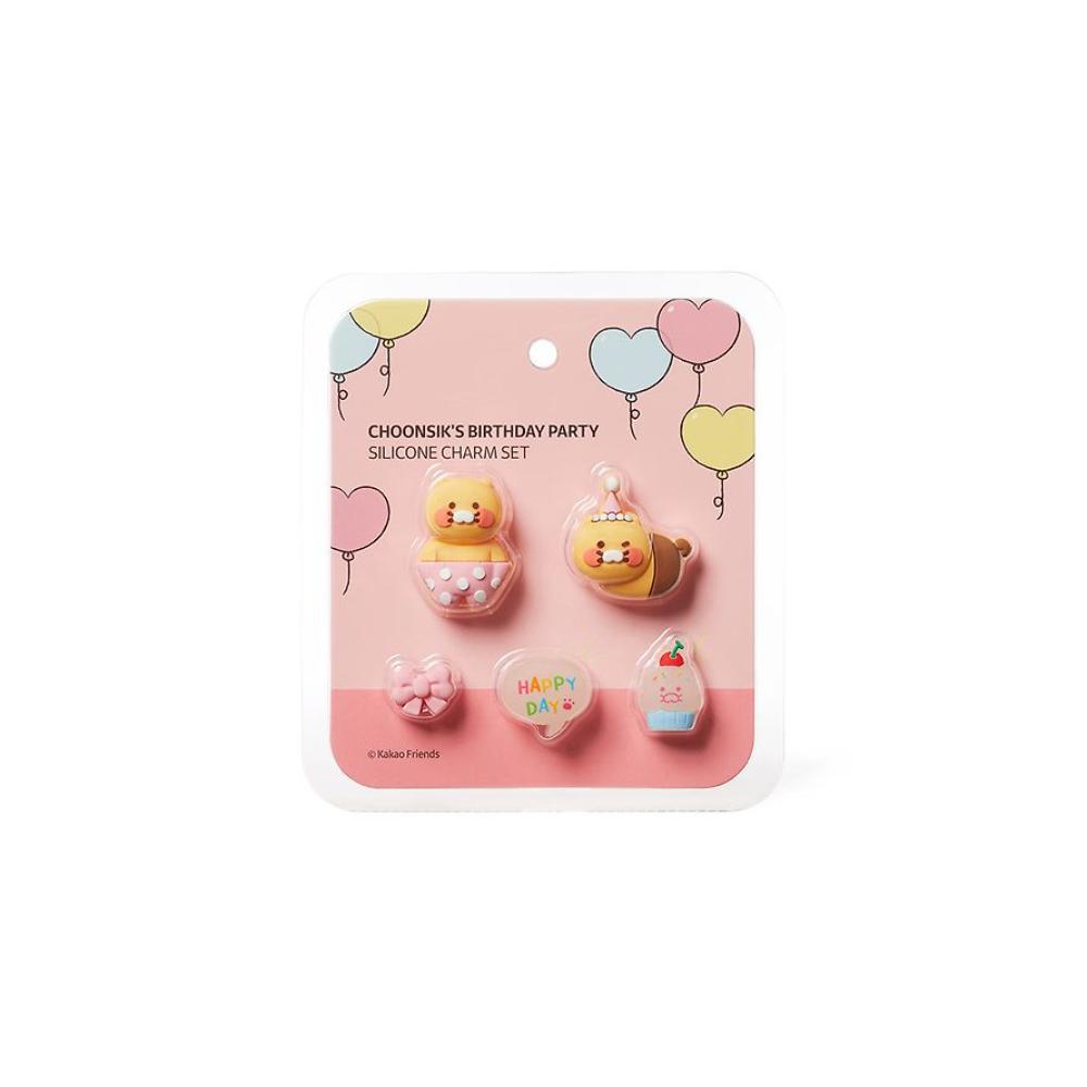 Kakao Friends - Choonsik's Birthday Party Speaker & Silicon Charm Set