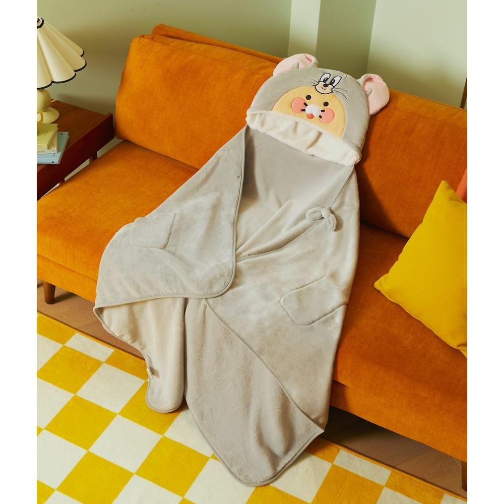 Tom and Jerry x Kakao Friends - Tuffy Choonsik Wearable Blanket