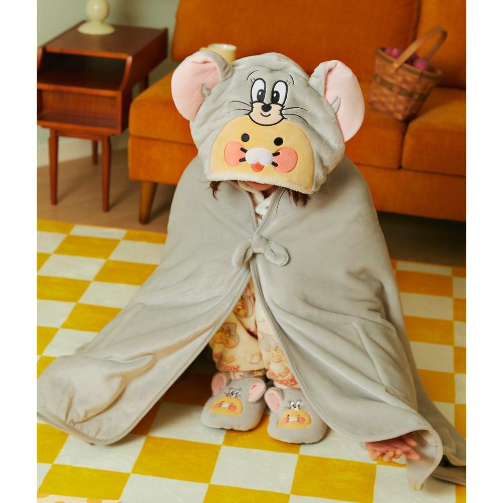 Tom and Jerry x Kakao Friends - Tuffy Choonsik Wearable Blanket