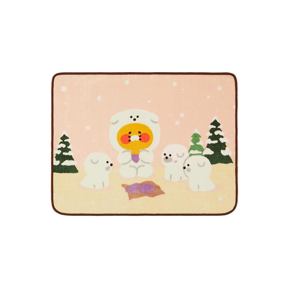 Kakao Friends - Choonsik Fluffy Friends Polyester Blanket