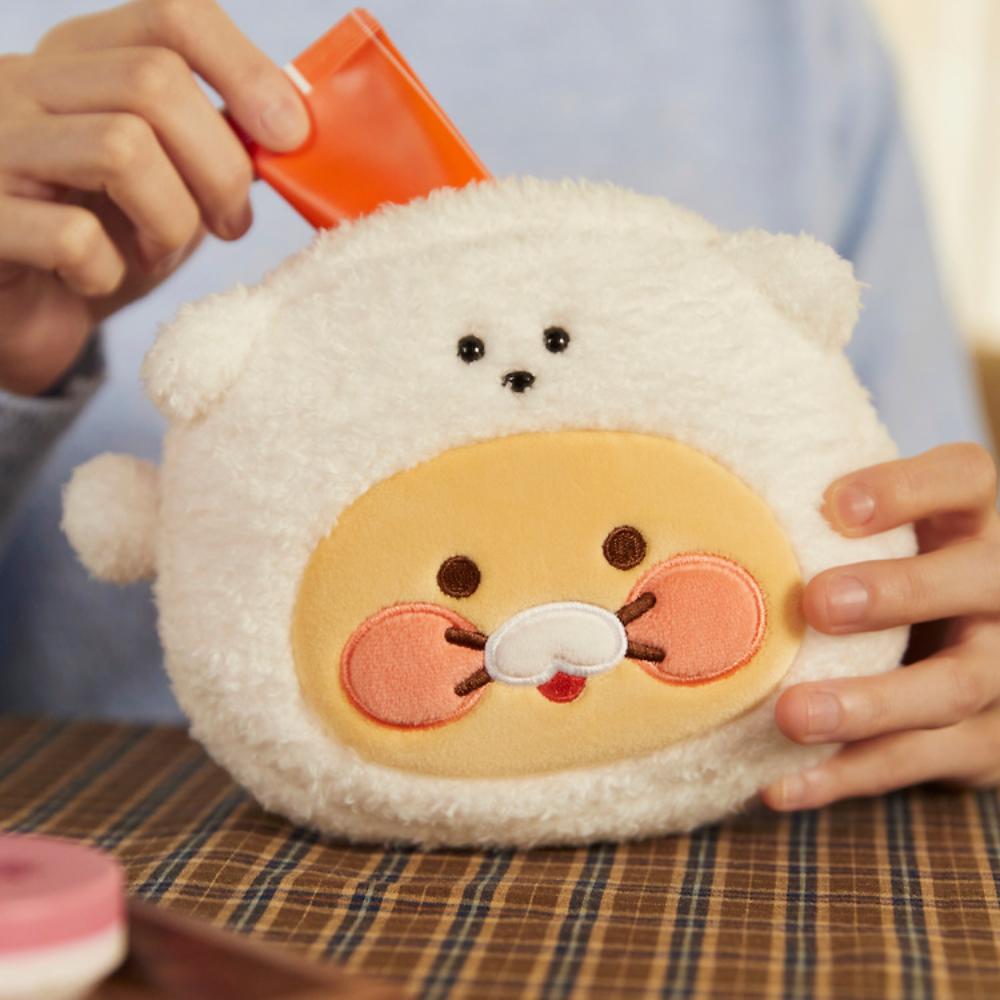 Kakao Friends - Floofy Friends Choonsik Face Pouch