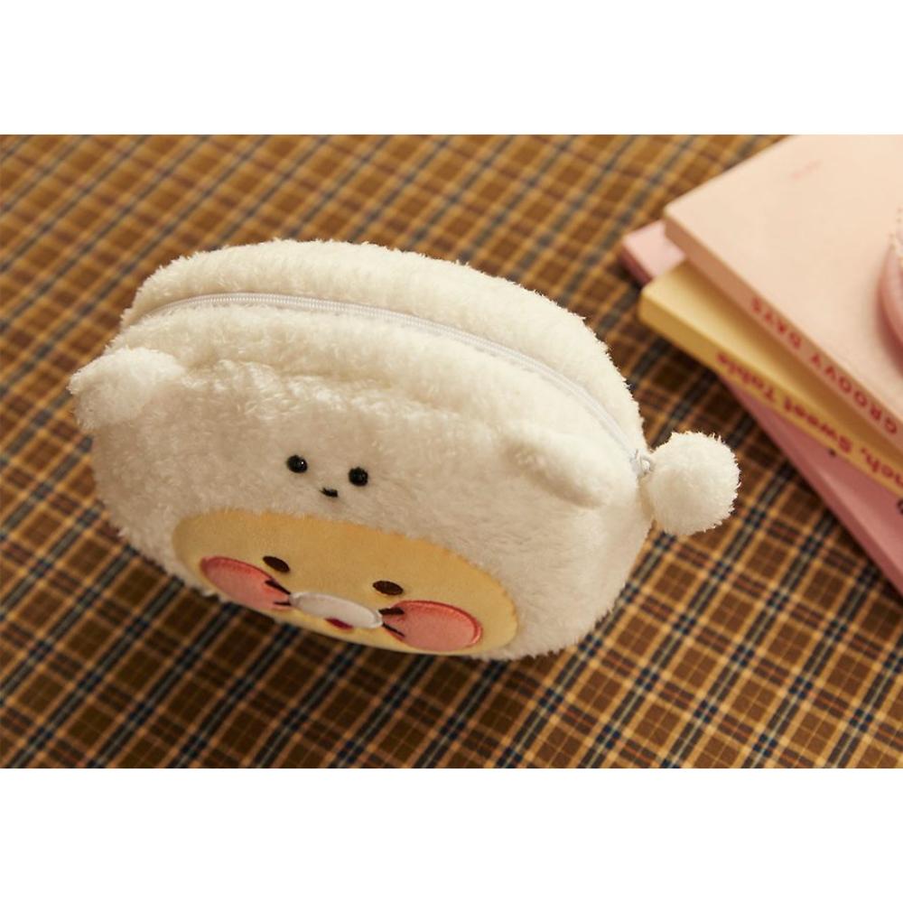 Kakao Friends - Floofy Friends Choonsik Face Pouch