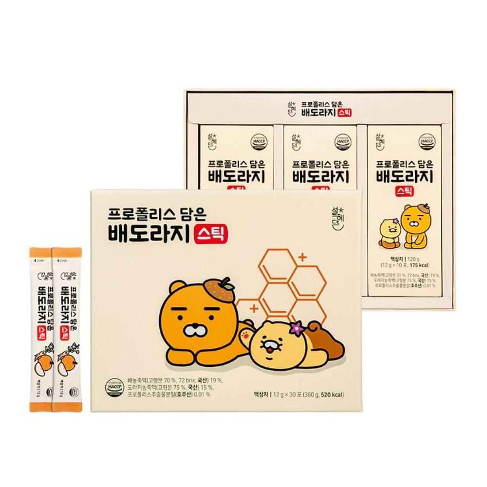 Seol Hye-dam x Kakao Friends - Ryan & Choonsik Propolis Pear Doraj Stick