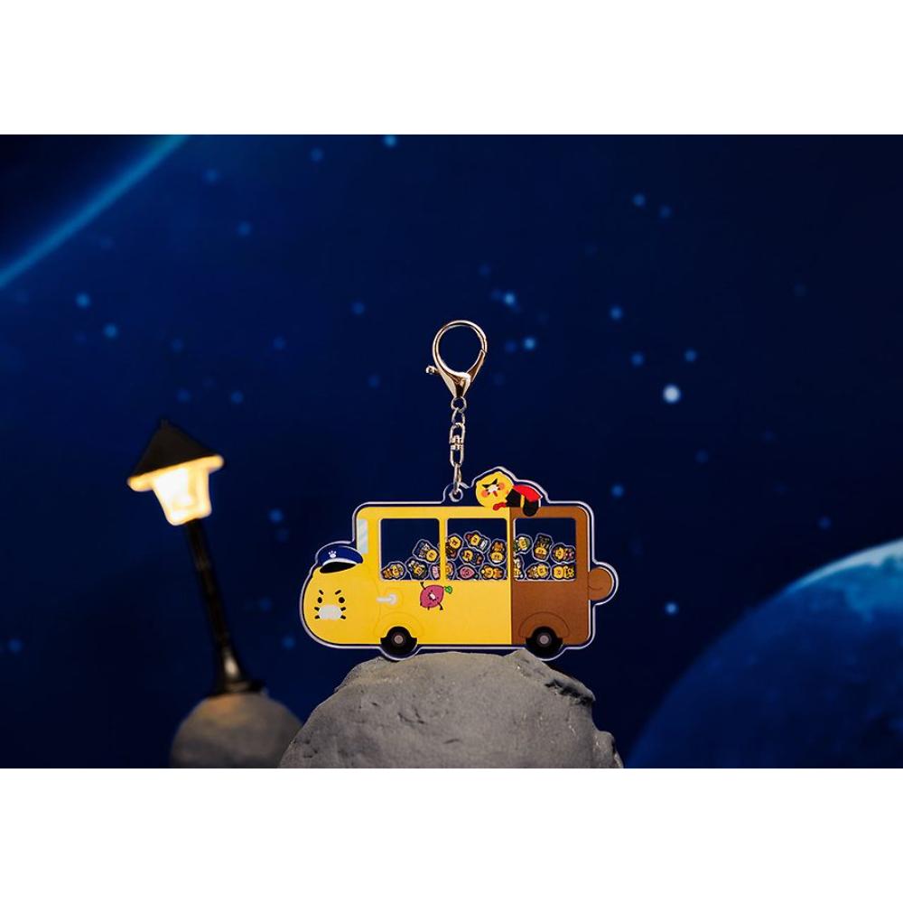 Kakao Friends - Choonsik Bus Acrylic Shaker Keyring