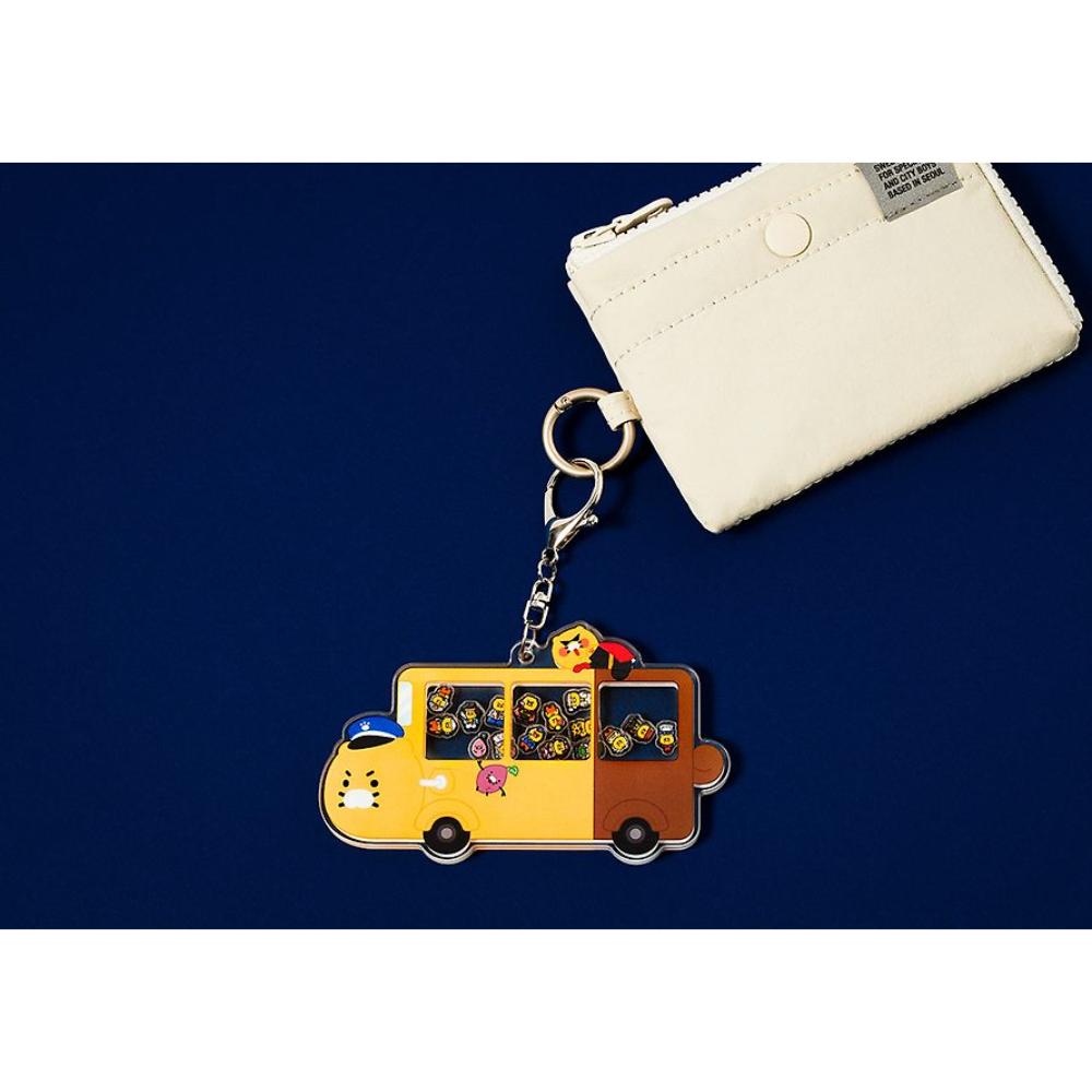 Kakao Friends - Choonsik Bus Acrylic Shaker Keyring