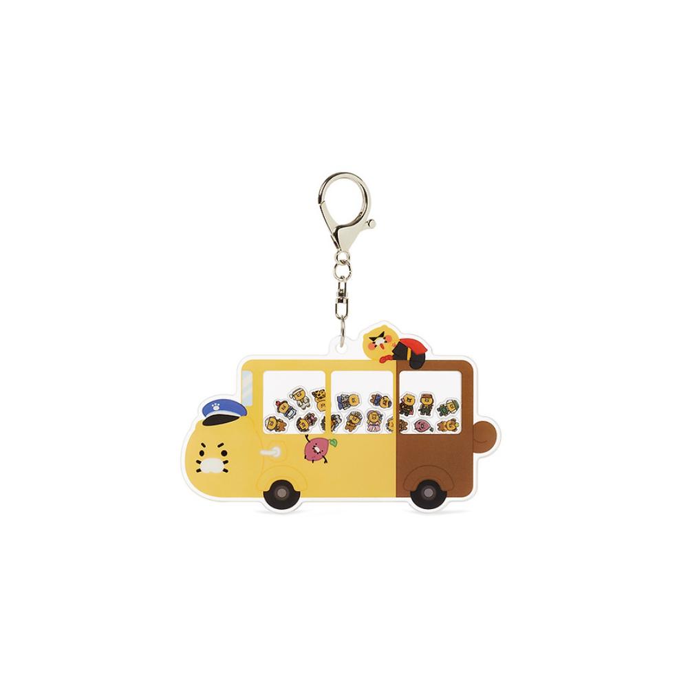 Kakao Friends - Choonsik Bus Acrylic Shaker Keyring