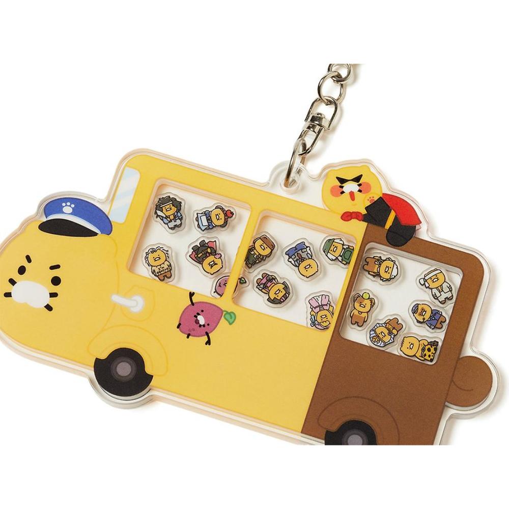 Kakao Friends - Choonsik Bus Acrylic Shaker Keyring