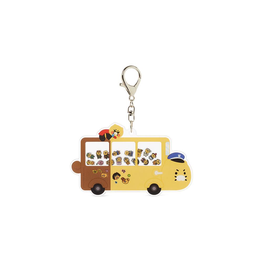 Kakao Friends - Choonsik Bus Acrylic Shaker Keyring