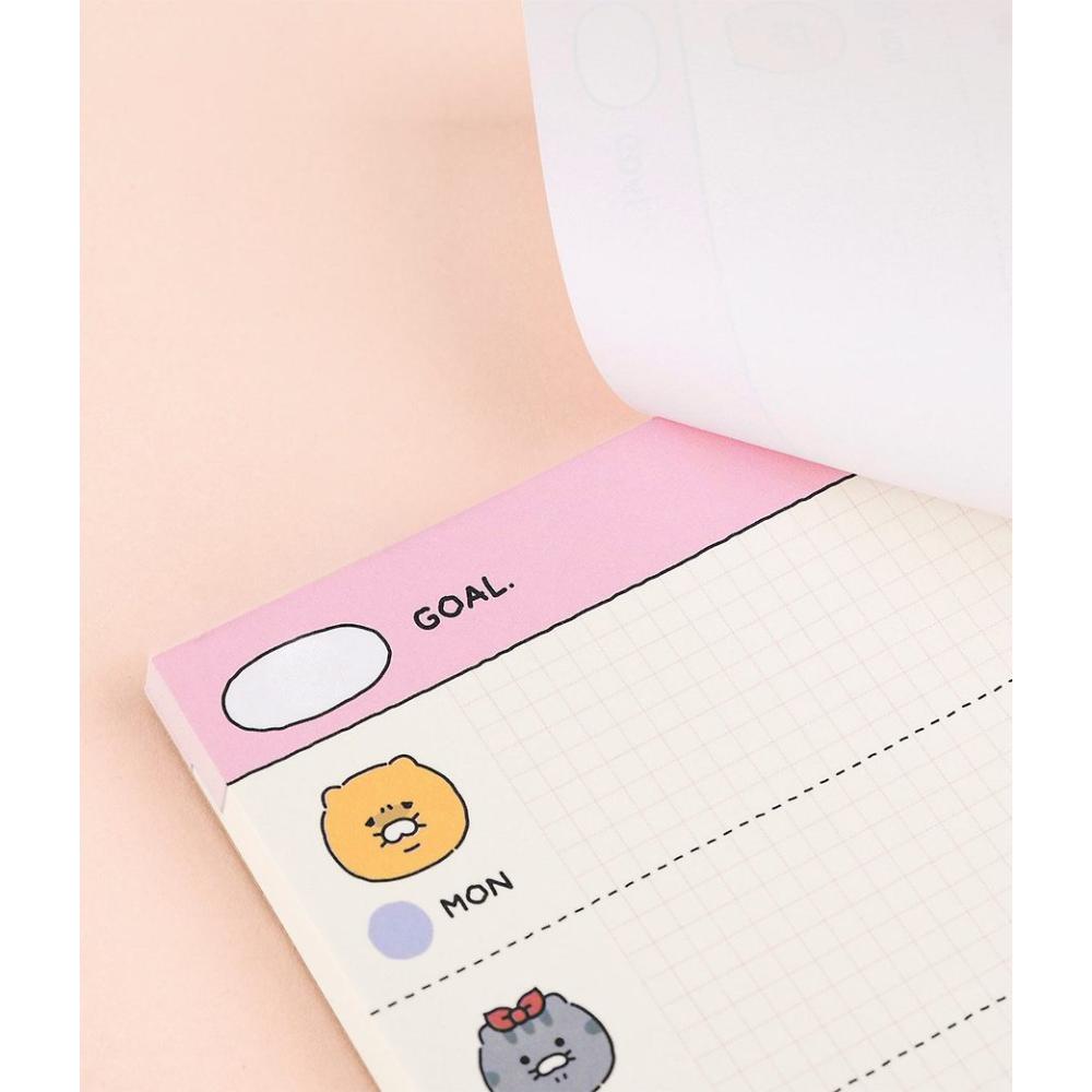 Kakao Friends - Choonsik Ordinary Planner Pad