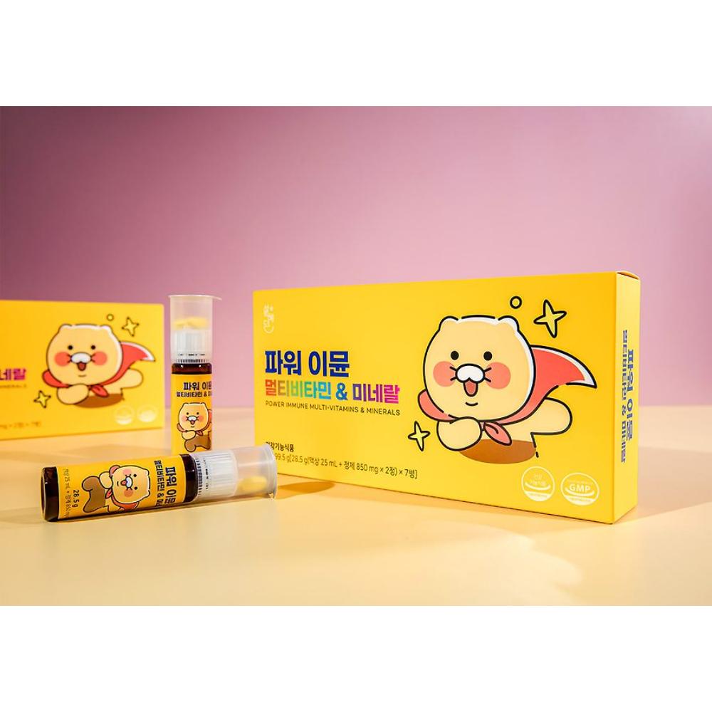 Kakao Friends - Brave Choonsik Power Immune Multi-Vitamins & Minerals