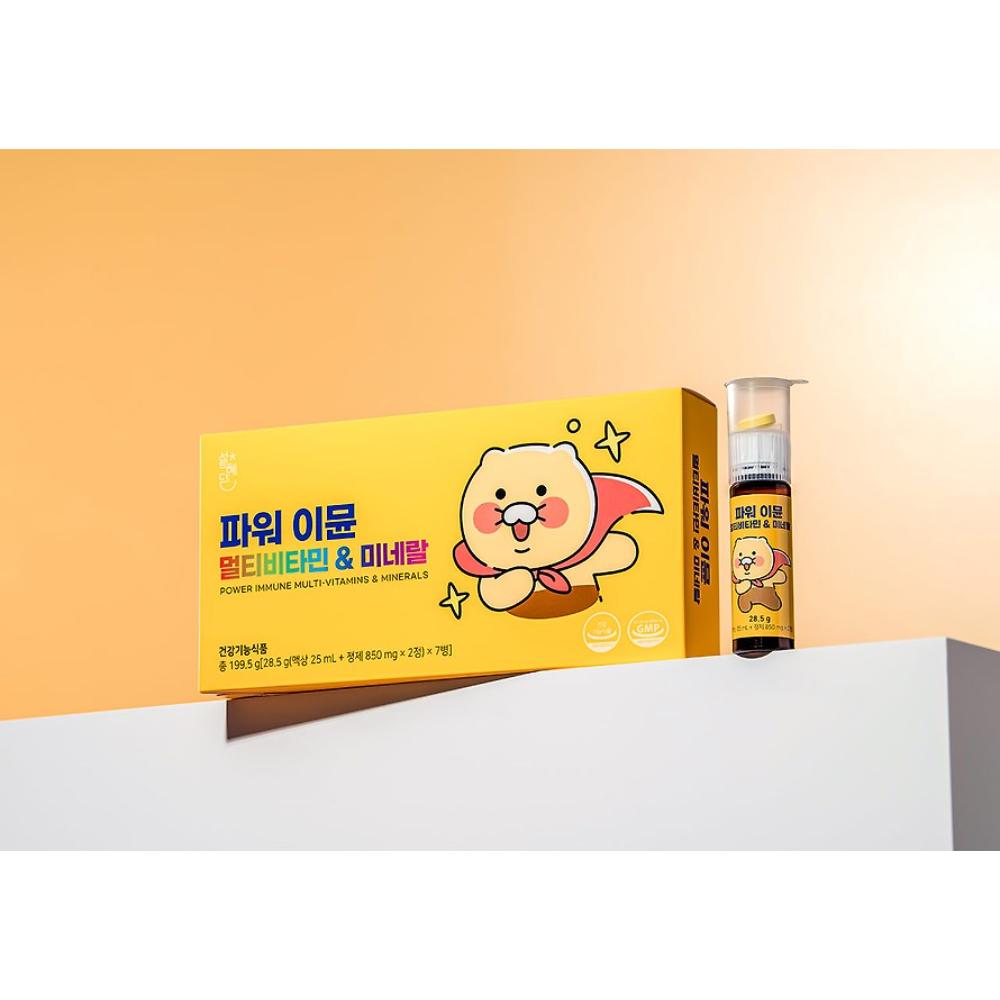 Kakao Friends - Brave Choonsik Power Immune Multi-Vitamins & Minerals