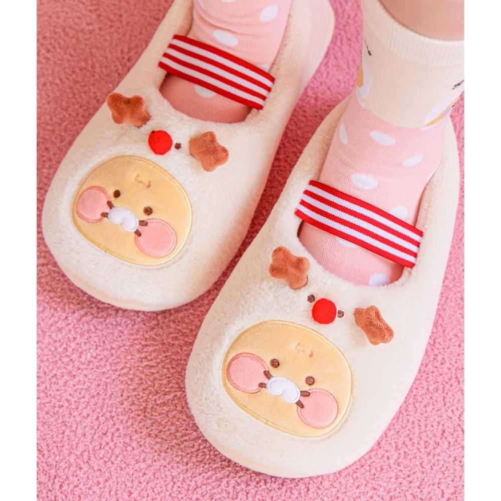 Kakao Friends - Baby Choonsik Merry Choon Christmas Rudolph Slippers