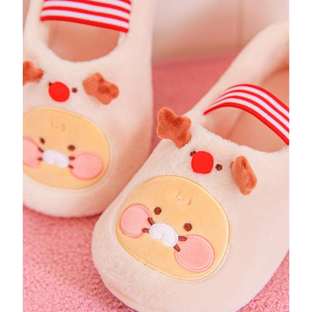 Kakao Friends - Baby Choonsik Merry Choon Christmas Rudolph Slippers