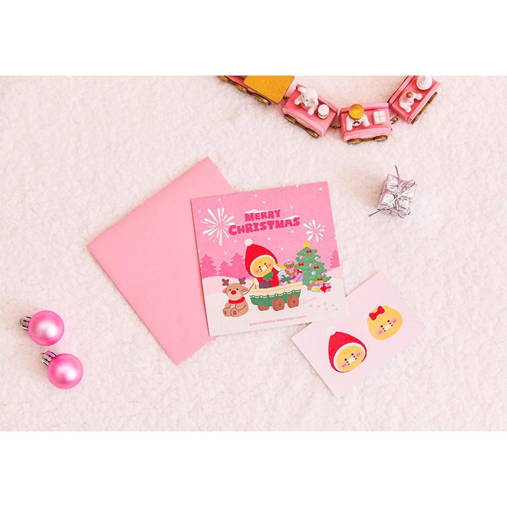 Kakao Friends - Baby Choonsik Merry Choon Christmas Card