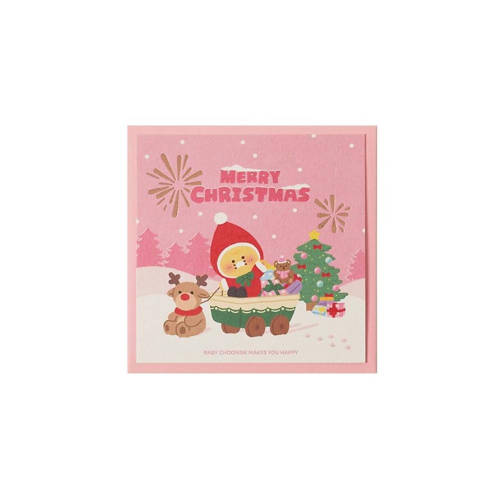 Kakao Friends - Baby Choonsik Merry Choon Christmas Card