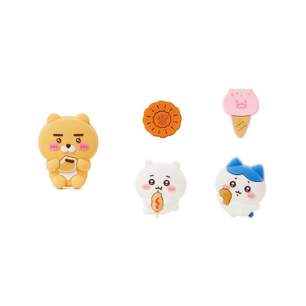 CHIIKAWA x Kakao Friends - Silicone Charm Snack Set