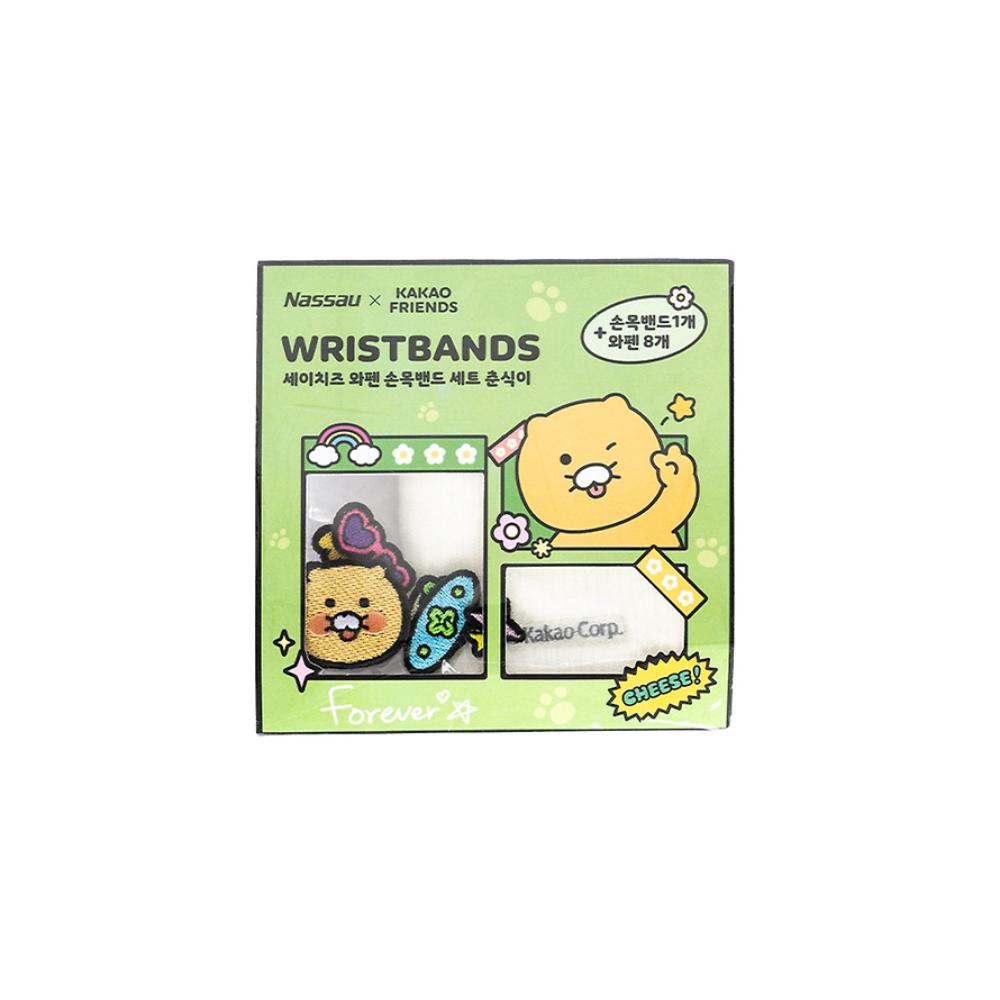 NASSAU x Kakao Friends - Apeach Wappen Wristband Set