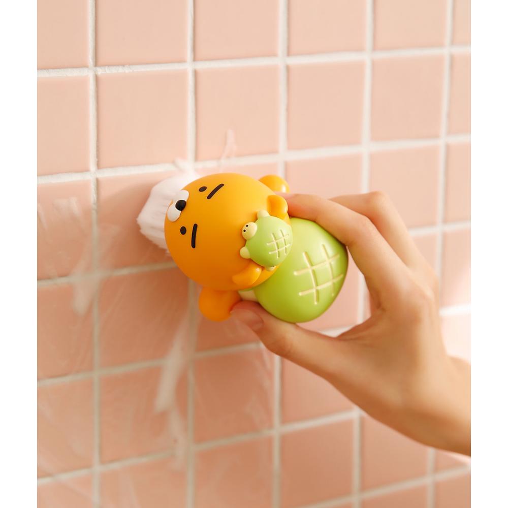 Kakao Friends - Ryan Melon Bread Turtle Cleaning Brush