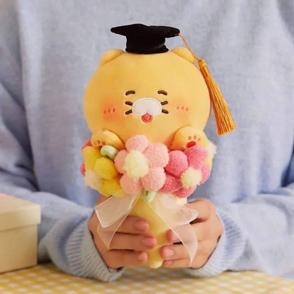 Kakao Friends - Choonsik Congratulations Graduation Flower Plush Doll