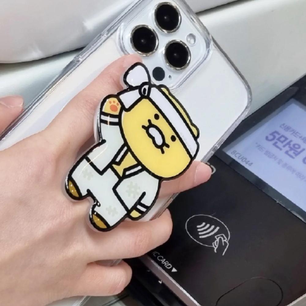 Kakao Friends - MagSafe Integrated Smartphone Grip (Nobi Choonsik)