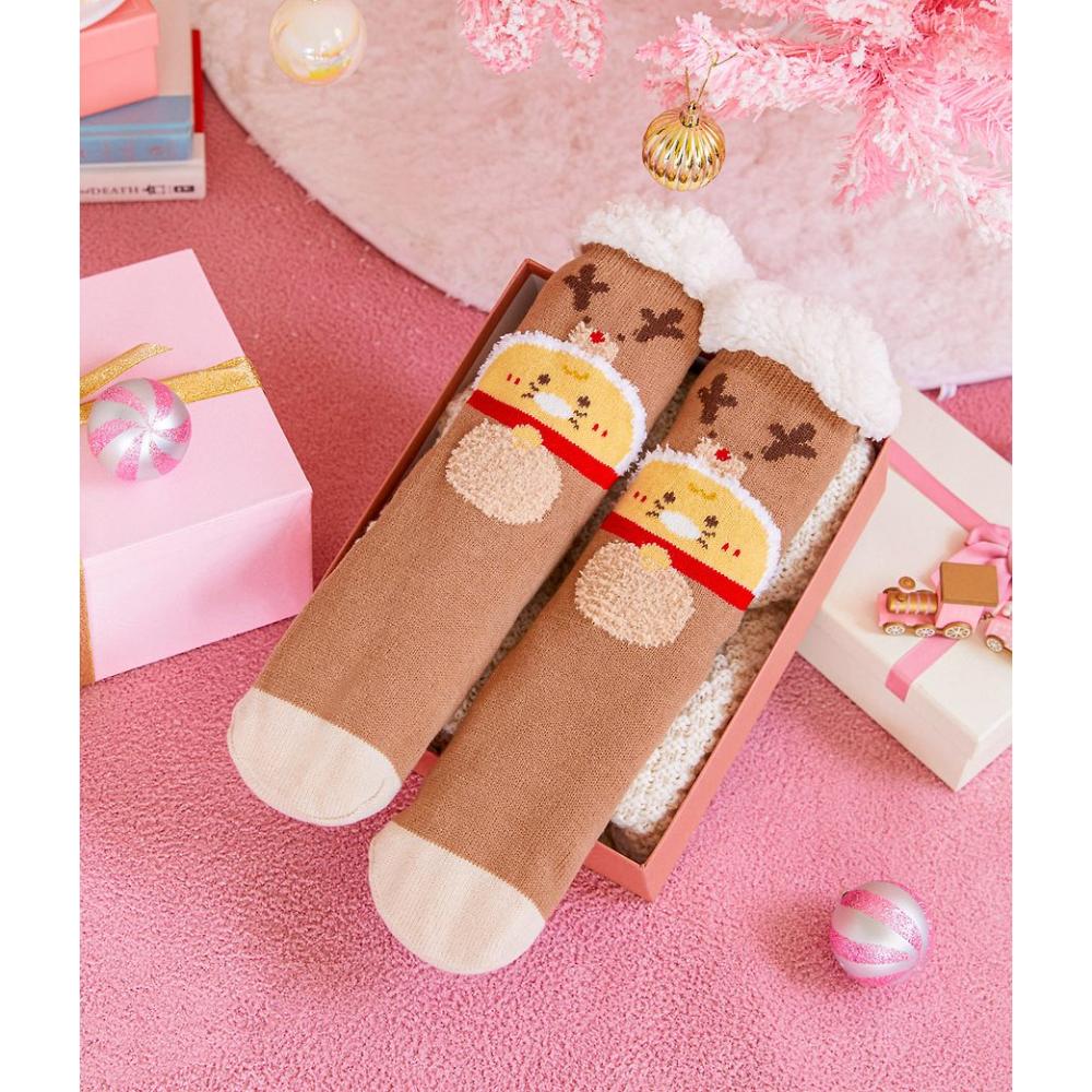 Kakao Friends - Baby Choonsik Merry Choon Christmas Sleep Socks