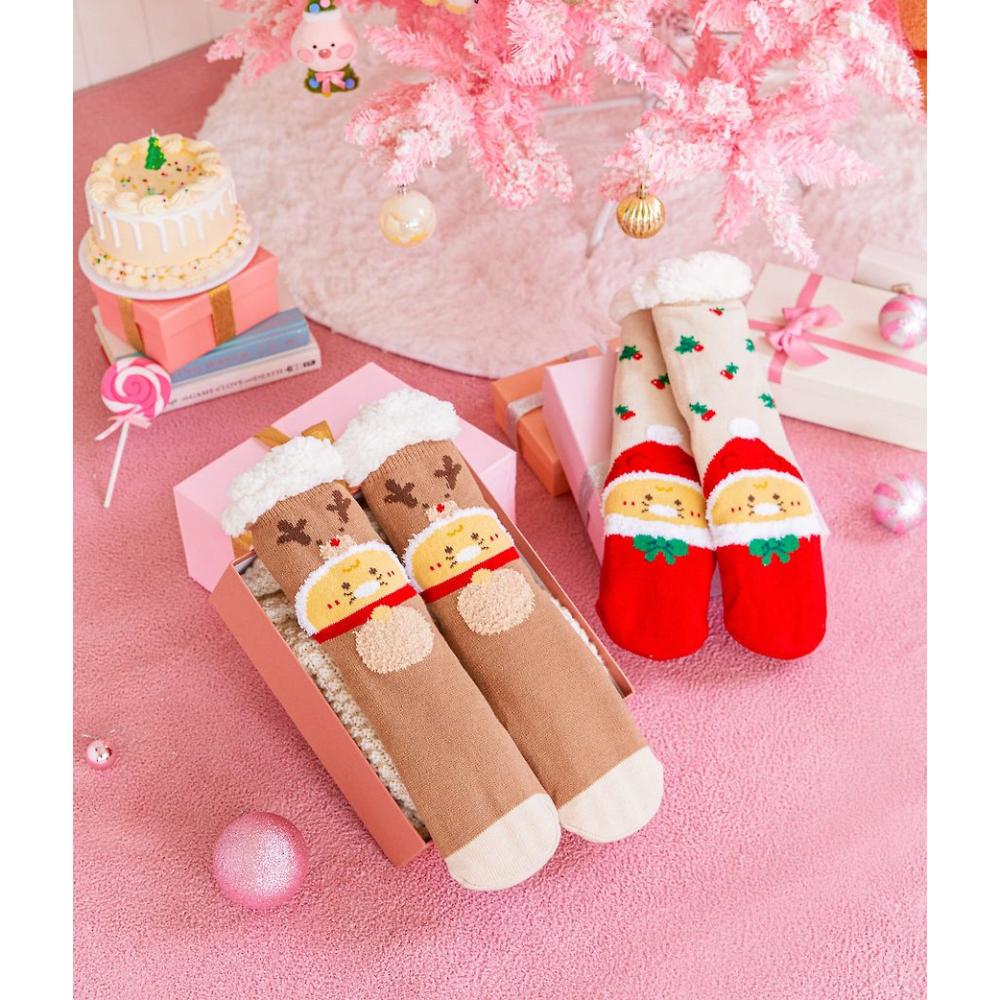 Kakao Friends - Baby Choonsik Merry Choon Christmas Sleep Socks