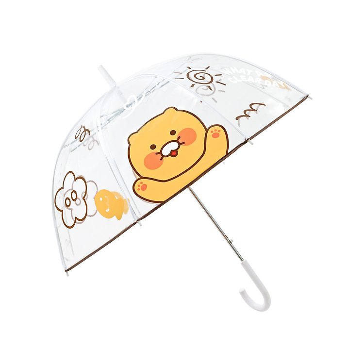 Kakao Friends - Dome-Shaped 8K Transparent Umbrella