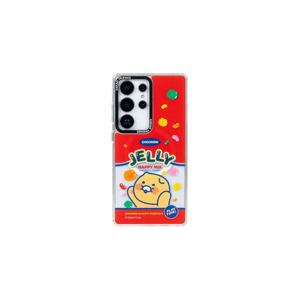 Kakao Friends - Choonsik Jelly Snack Clear Magnetic Case