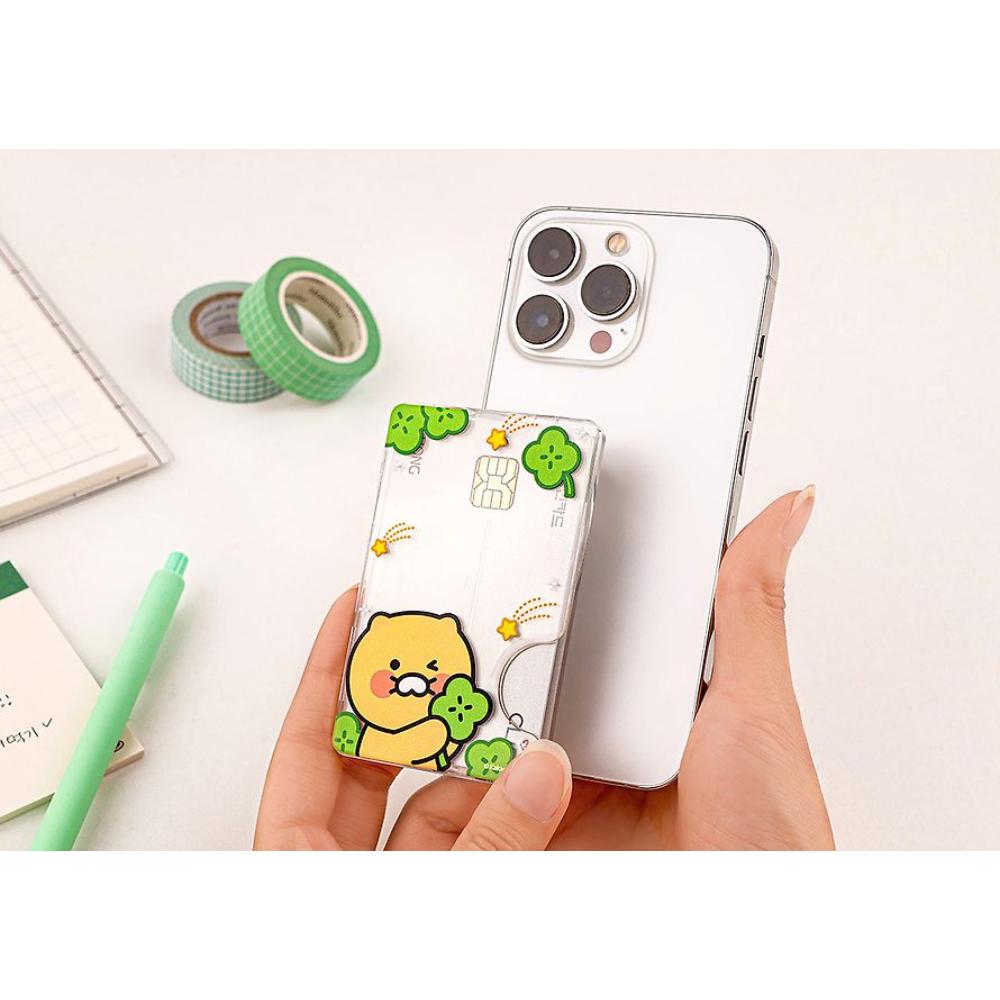 Kakao Friends - Ribbon Choonsik MagSafe Card Holder