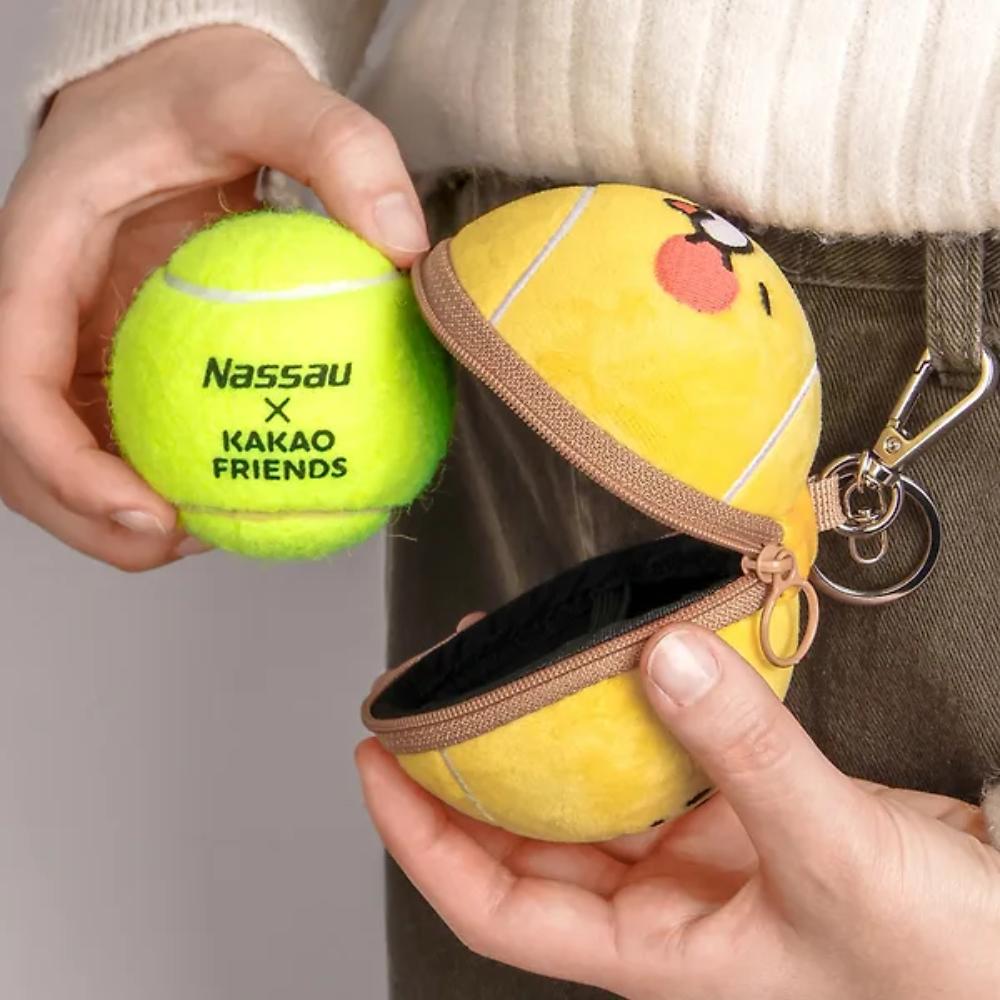 NASSAU x Kakao Friends - Face Tennis Ball Pouch Keyring