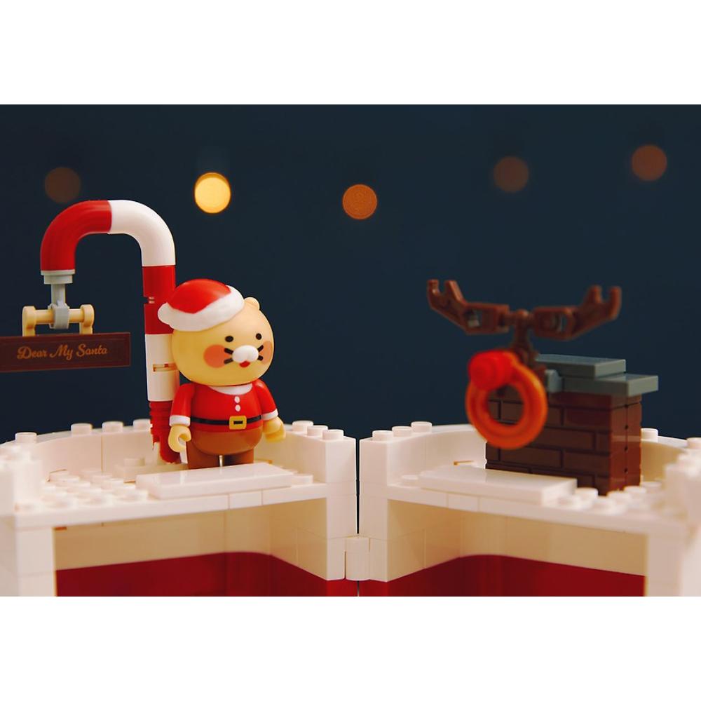 Kakao Friends - Dear My Santa Christmas Brick Figure