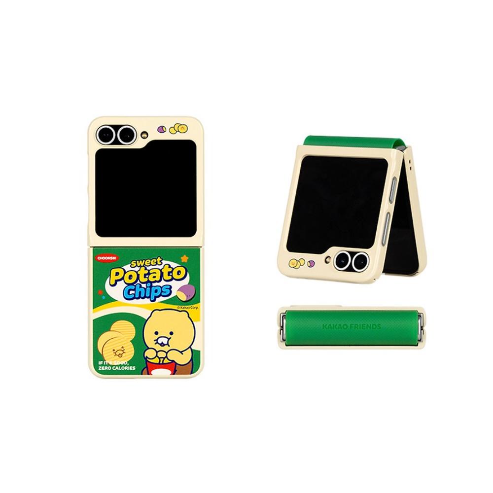 Kakao Friends - Choonsik Snack Magnetic Phone Case (Galaxy Z Flip6)