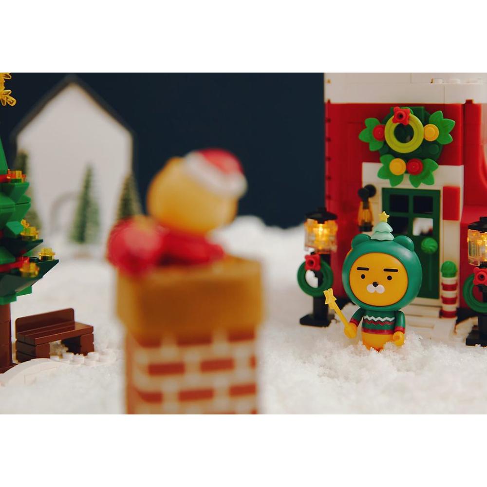 Kakao Friends - Dear My Santa Christmas Brick Figure