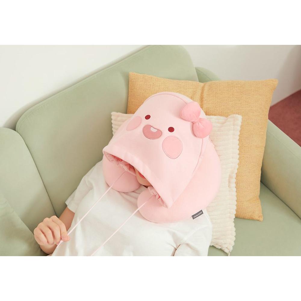 Kakao Friends - Little Friends Hooded Neck Pillow