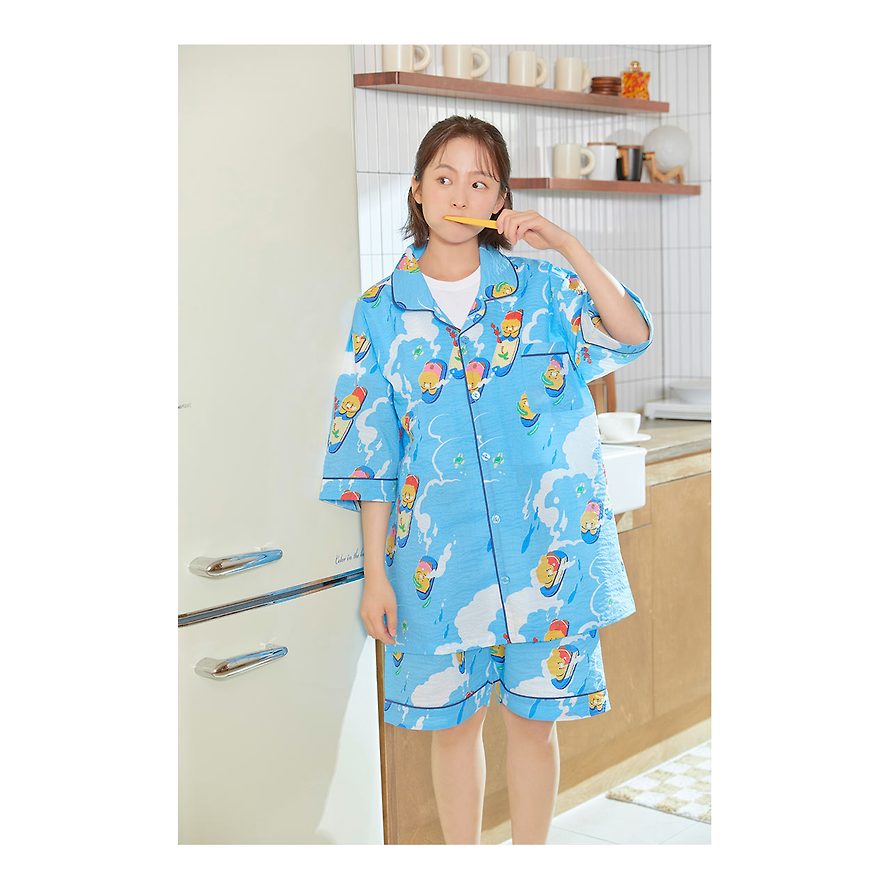 Kakao Friends - Choonsik Summer Holiday Cooling Pajamas Set