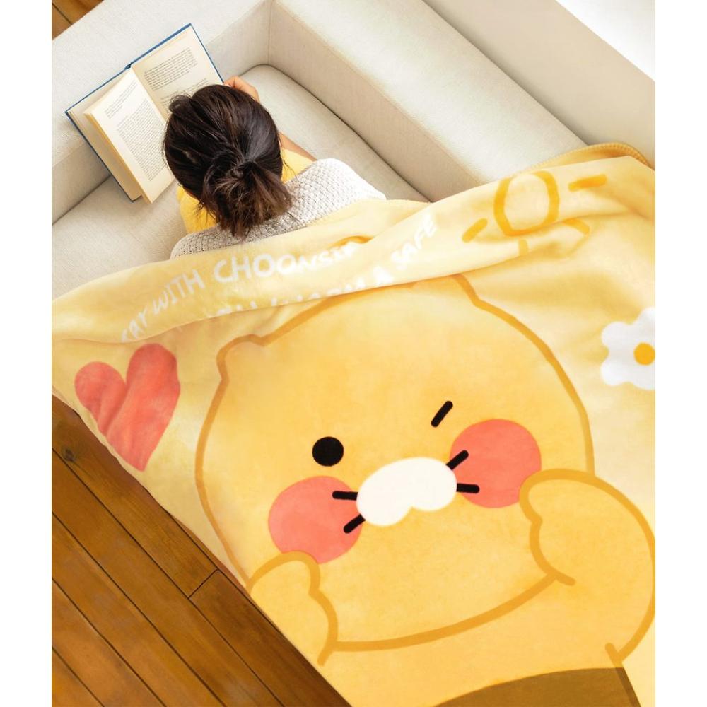 Kakao Friends - Choonsik Lovely Large Fleece Blanket