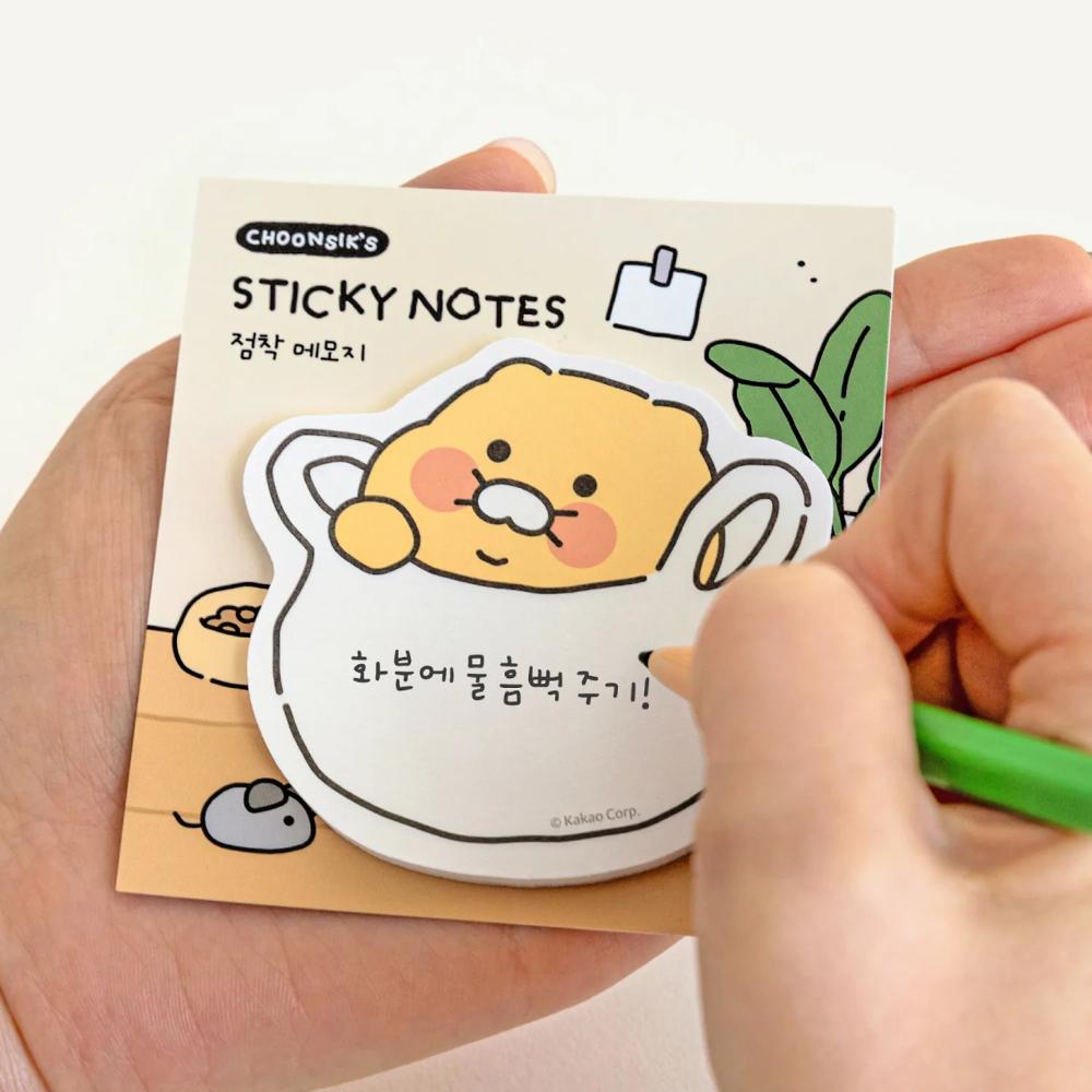 Kakao Friends - Choonsik Ordinary Shape Sticky Note